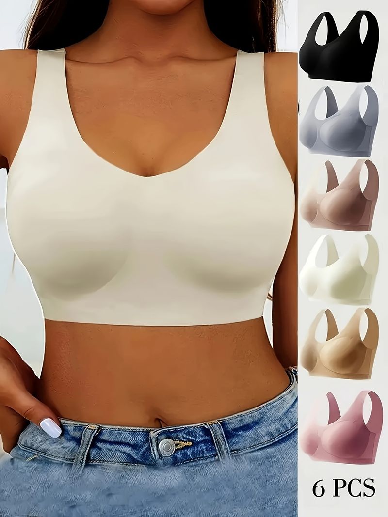 Ondergoed & Nachtkleding Naadloos ondergoed zonder stalen ring Plus Size Collectibles voor borsten Comfortabele damesbeha_voghion.com