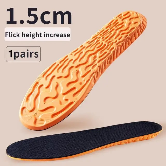 L'aumento di altezza ortopedico di 1,5-3,5 cm è per scarpe da donna, uomo, traspirante, confortevole, ammortizzante, suola morbida, cura dei piedi_voghion.com