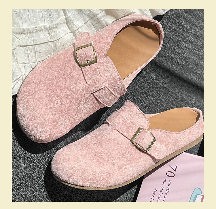 Pantofole da donna Ins Trend Casual All Match con supporto a metà piede_voghion.com