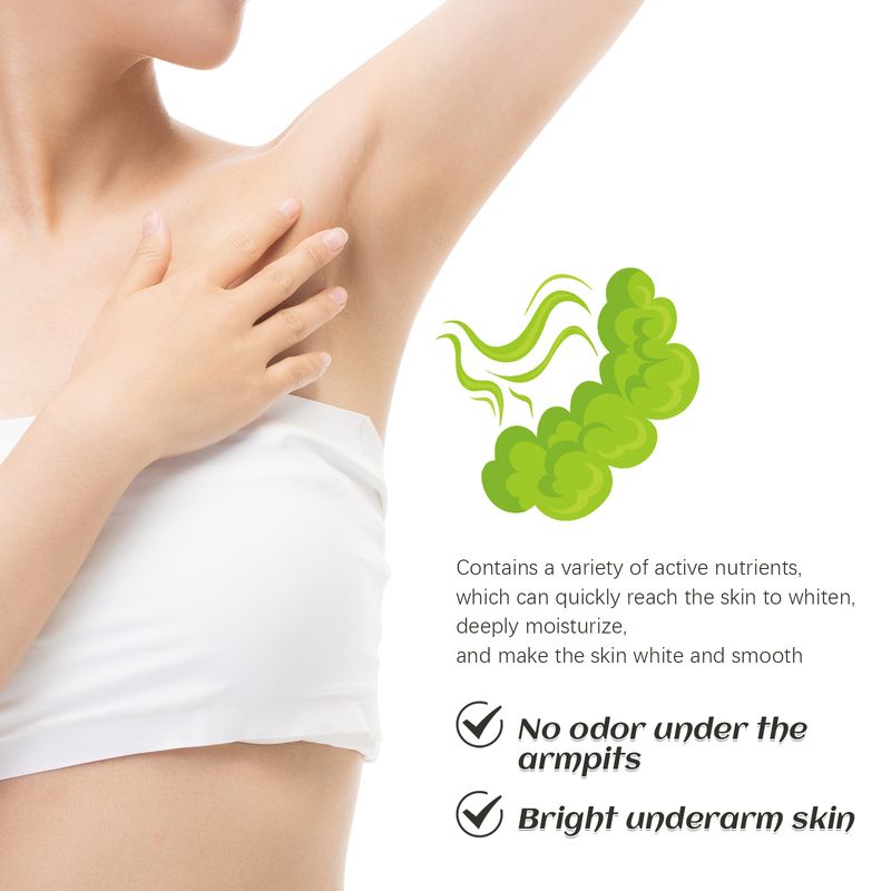 EELHOE Underarm Deodorant Cream Underarm Whitening Clean Armpit Odor Odor Body Odor Refreshing Anti-Sweat Deodorant Cream_voghion.com