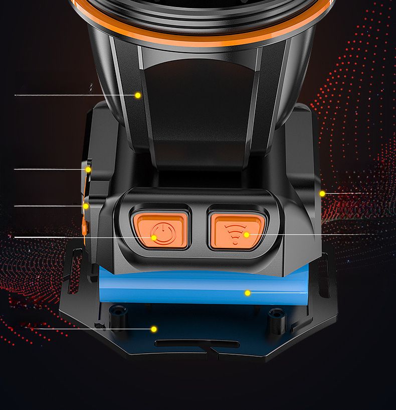 Outdoor Long Life High Power Super Bright For Sea Night Fishing Headlamp With Lithium Battery And Sensor Flashlight_voghion.com