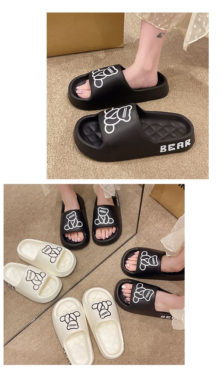 Slippers Female Summer Outside Wear Home Indoor Eva Soft Sole Fashion Explosion Sandals_voghion.com