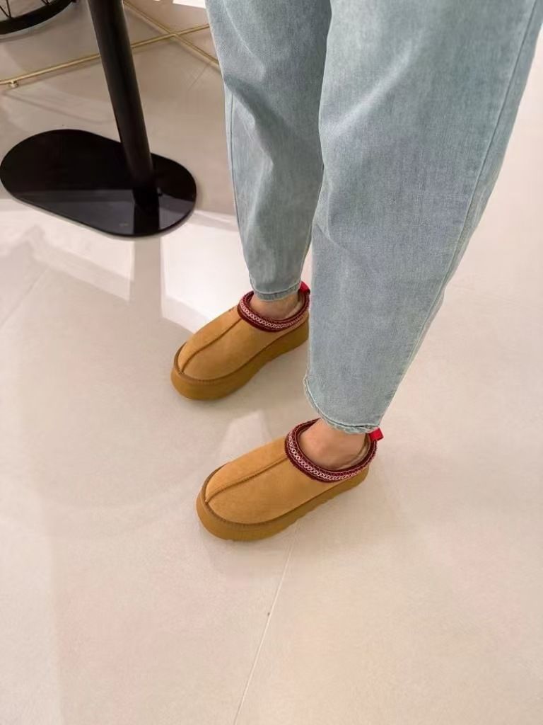 Designer Fluffy Snow Boots Mini Women Men Winter Australia Tasman Platform U G Boot Fur Slipper Ankle Wool Shoes Sheepskin_voghion.com