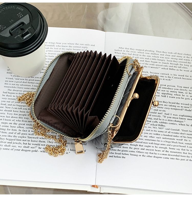 Torebka damska na jedno ramię, wzór strusia, mała torebka typu crossbody, tekstura popularna_voghion.com