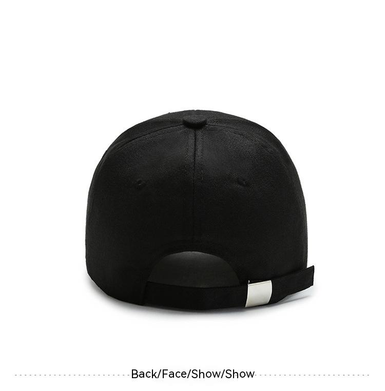 New Hot Spring Hat Female Summer Leisure Baseball Cap Korean Wave Embroidery Duck Tongue Hat Female Outdoor Sun Hat_voghion.com