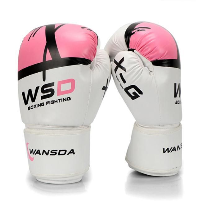 Bērnu pieaugušo boksa cimdi Bezmaksas boksa cimdi Muay Thai Combat Combat Cīņas mākslas treniņu cimdi_voghion.com
