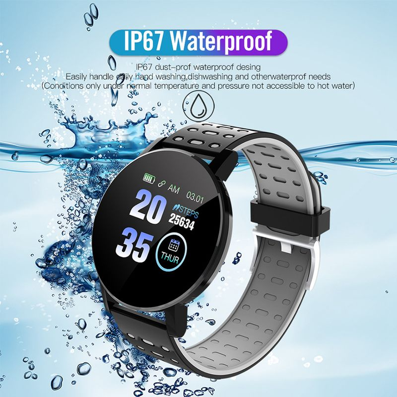 Xinweiqing Waterproof Heart Rate Sleep Monitoring Pedometer Fiess Smart Bracelet_voghion.com