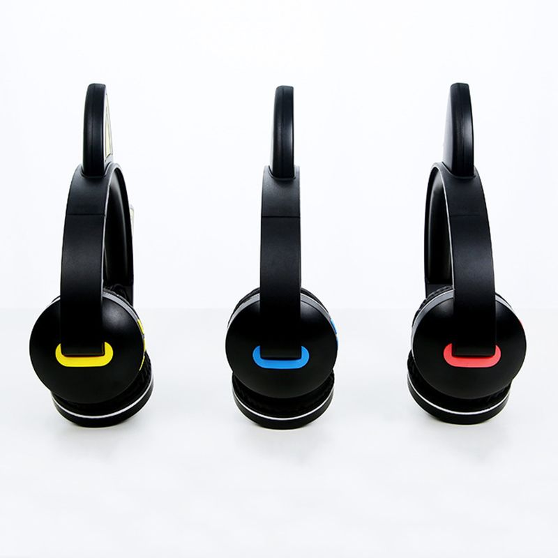 Foldable Cute Cartoon Cat Ear Shape Wireless Headphone Stereo Sport Headset_voghion.com
