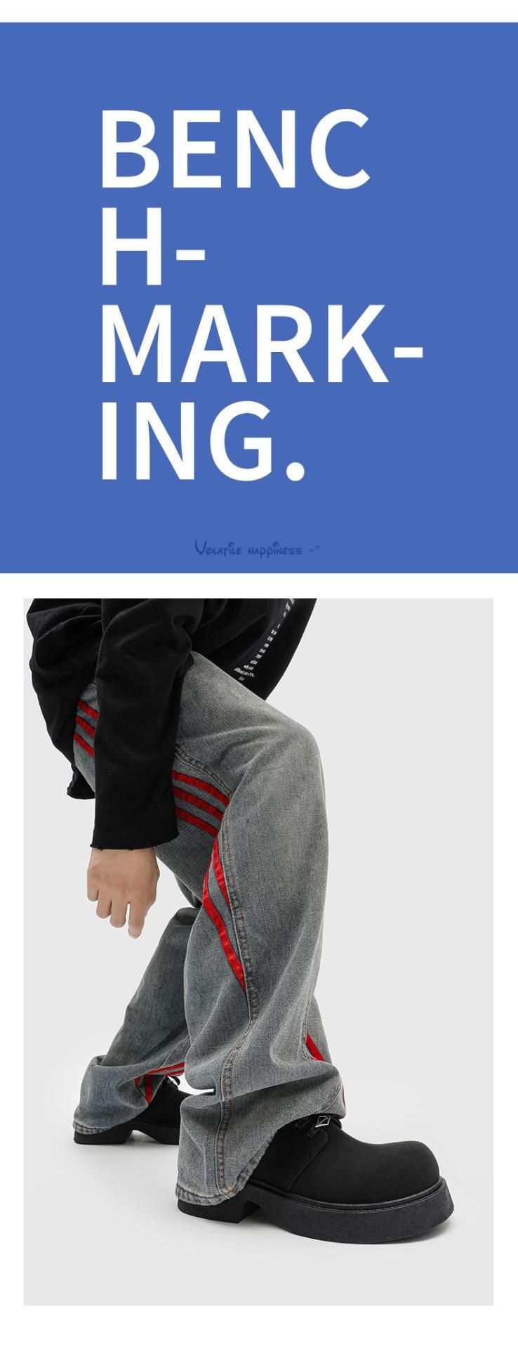 Herbst Herren Casual Niche Dicke Sohle Big Toe Lederschuhe Wildleder Dicke Sohle Herrenschuhe_voghion.com