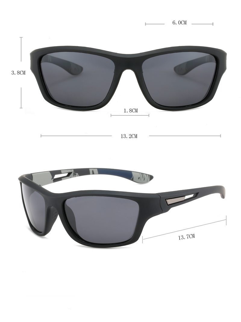 Herren Polarisierte Sonnenbrille Klassisch Autofahren Retro Reise Radfahren Unisex Brille 2023_voghion.com