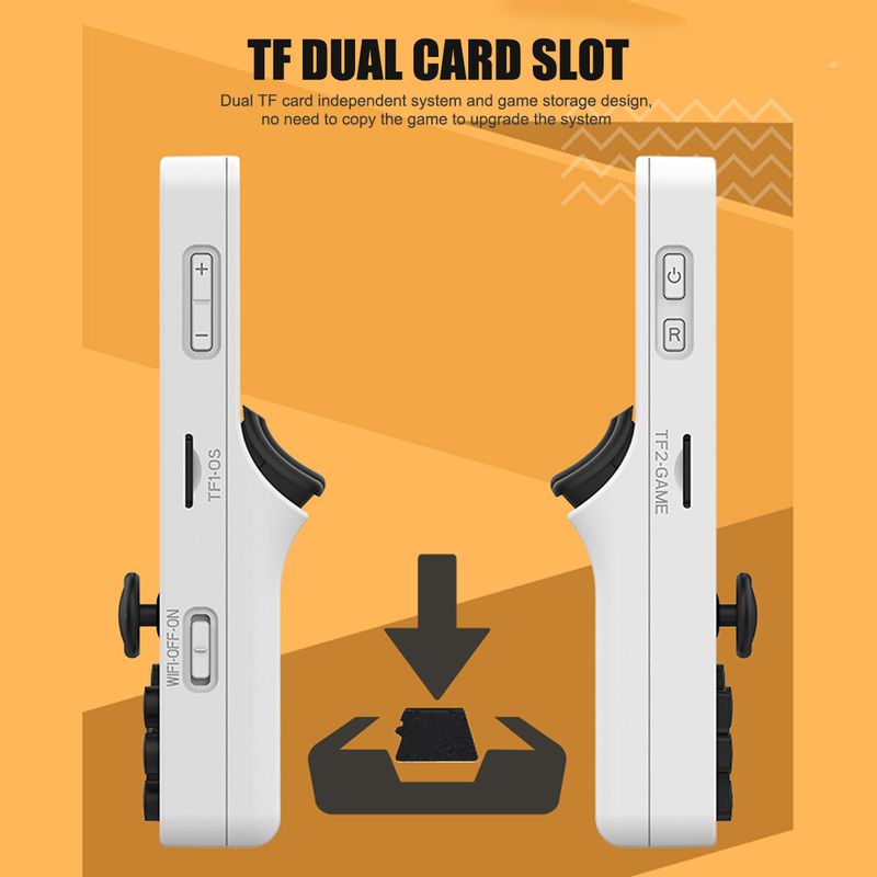 Portable Powkiddy RGB20S Handheld Retro Game Console 3.5in Game Player 16+128GB_voghion.com