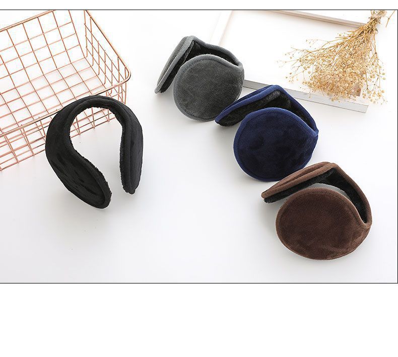 Moda invernale unisex ispessita con paraorecchie in pile per uomini e donne adulti, i paraorecchie mantengono le orecchie calde_voghion.com