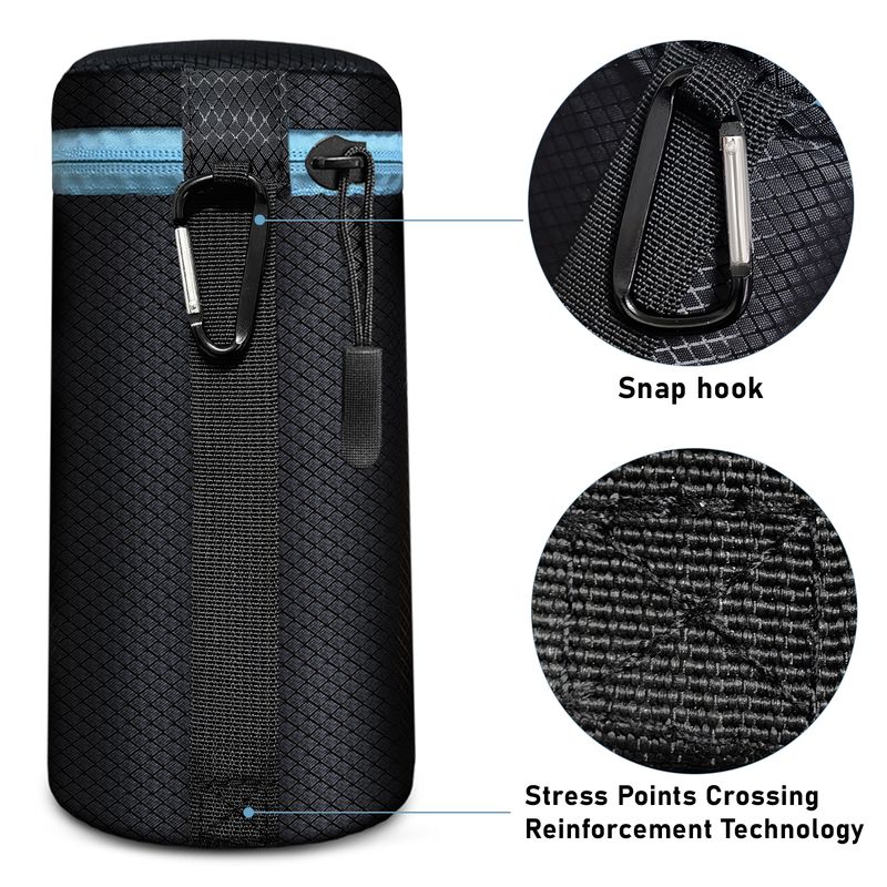 Lightdow Polyester Pouch Portable Carry Lens Bag For Canon Nikon Sony Pentax Fujifilm DSLR Camera_voghion.com