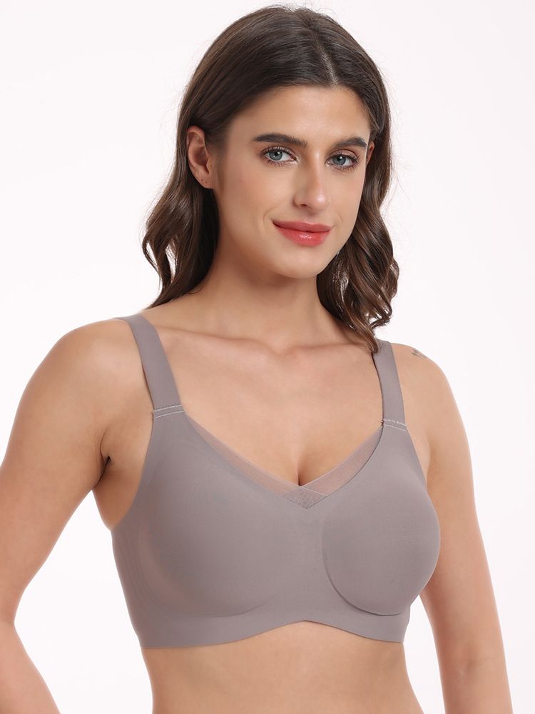 Populaire keuze: Ultrazachte, draadloze, naadloze bh's, Europees-Amerikaans design, grote maten voor maximaal comfort_voghion.com