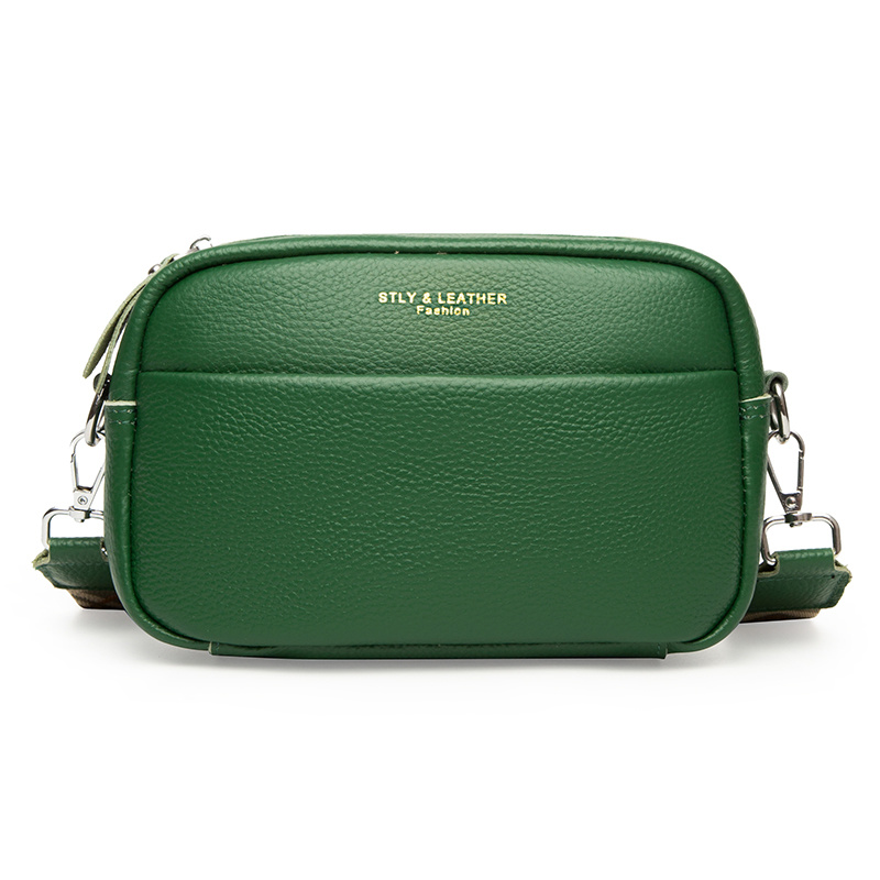 New Vintage Crossbody Cowhide Cell Phone Shoulder Bag Genuine Leather Messenger Bags Fashion Daily Use For Women Wallet_voghion.com