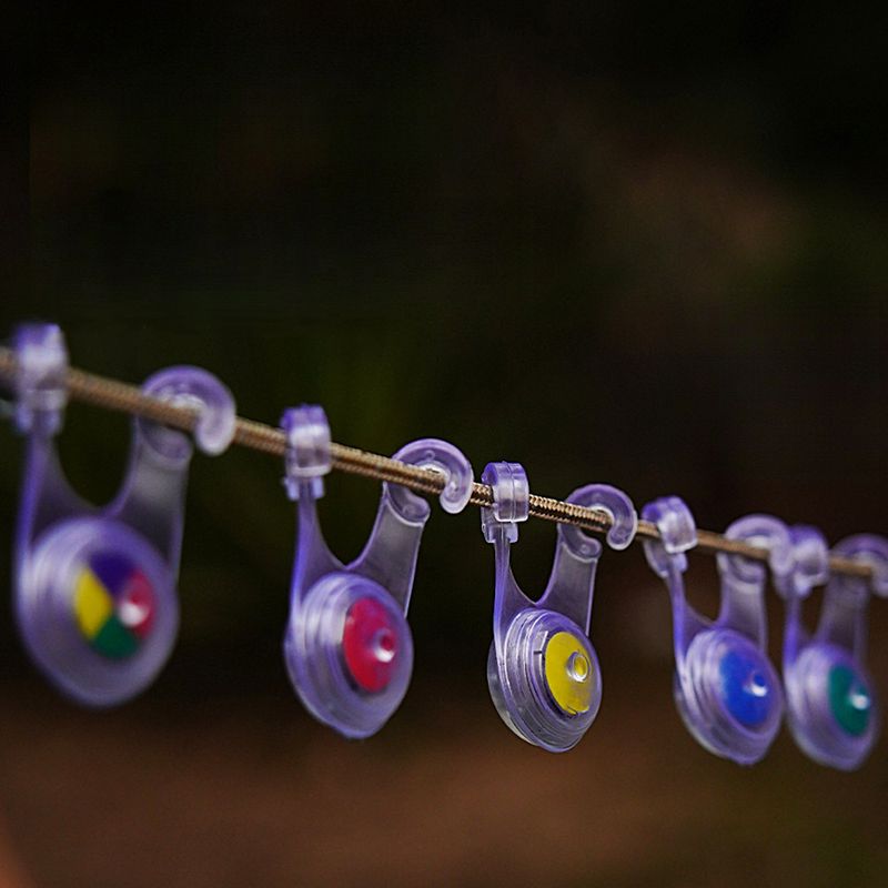 Luce di avvertimento di sicurezza anti-inciampo con luce LED da campeggio esterna, leggera e impermeabile, da appendere alla corda antivento_voghion.com