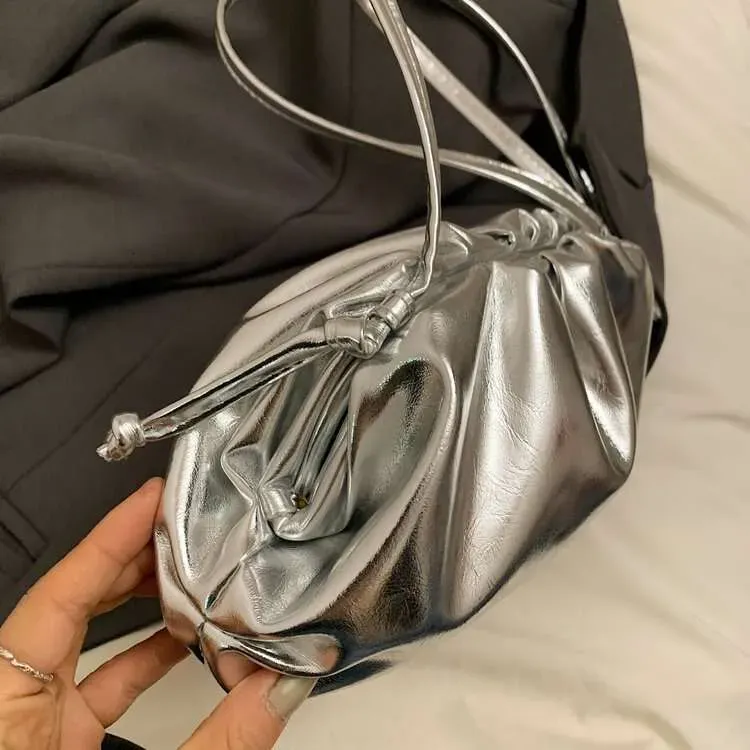 Borsa a tracolla alla moda, piccola, nuova, elegante, versatile, tinta unita, di alta qualità, alla moda, per donna_voghion.com