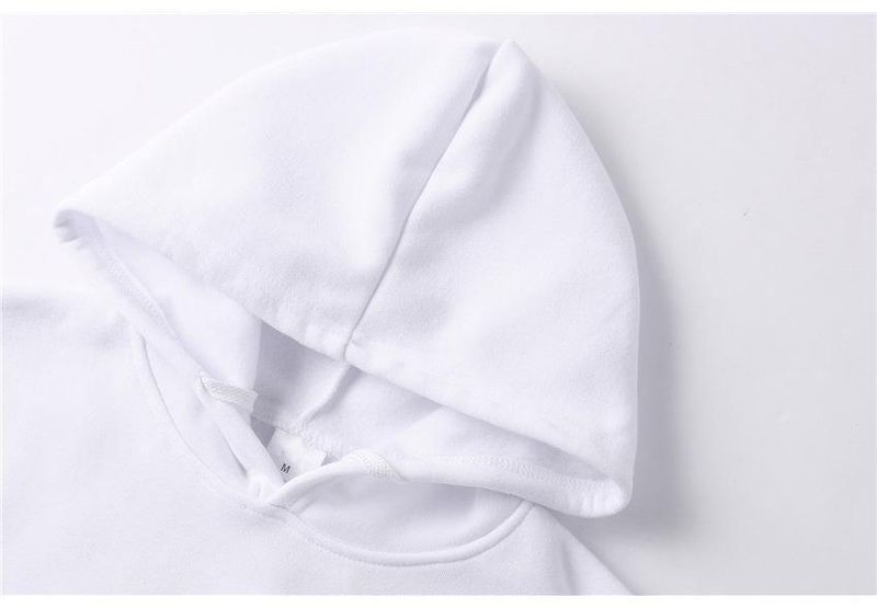 Paar-Kapuzenpullover-Set für Männer und Frauen, lässige, lockere Langarm-Sportbekleidung, Fleece-Hoodie und Jogginghose_voghion.com