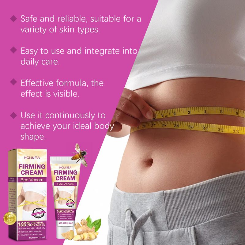 Cremă de îngrijire corporală cu venin de albine, masaj și hidratare a pielii corpului, cremă de îngrijire externă zilnică a corpului_voghion.com