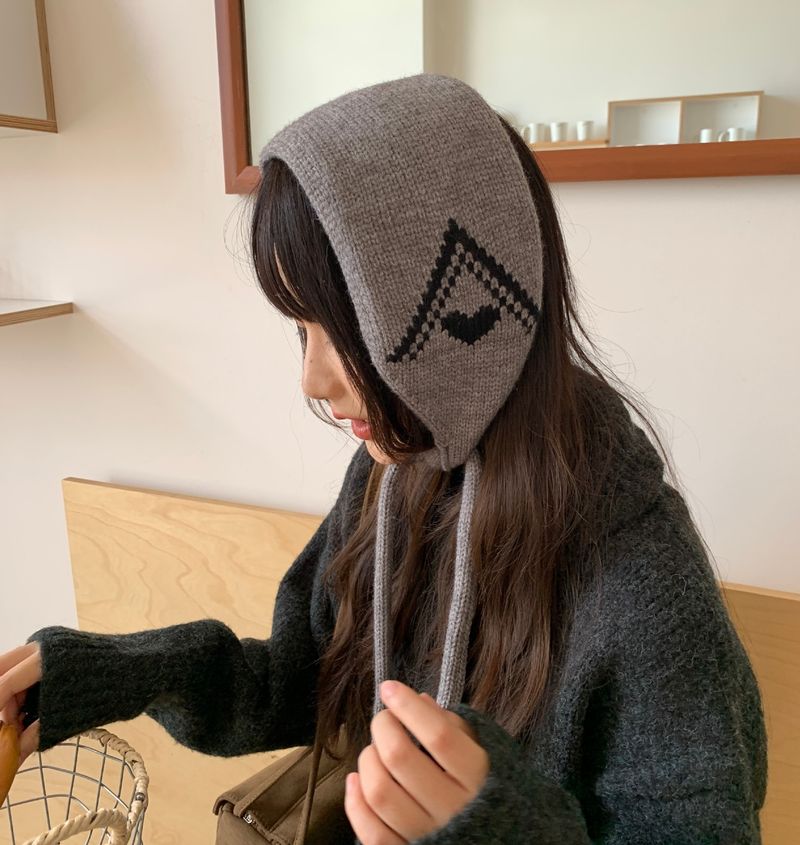 Women's Knitted Wool Earmuffs, Cold-Resistant 2025 Fall/Winter New_voghion.com
