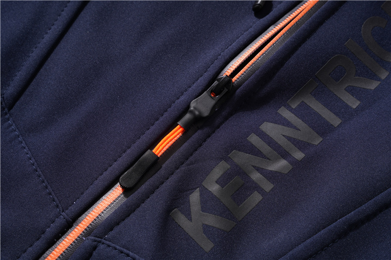 Herren-Fleece-Softshell-Jacke, winddicht, wasserdicht, mit Reißverschluss_voghion.com