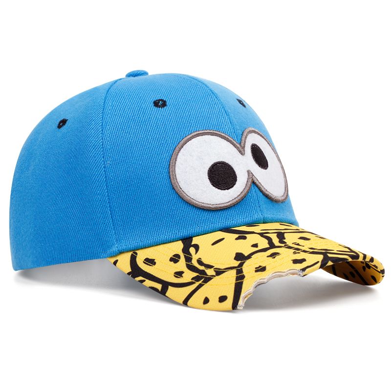 Autumn Mens Baseball Cap Fashion Cartoon Eyes Golf Caps Women Cotton Adjustable Embroidery Sun Hats Female Travel_voghion.com