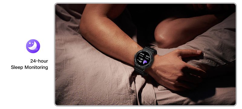 Kalp Atış Hızı Monitörü, Kan Basıncı Takibi, Uyku Analizi, Bluetooth Arama, 30 Metre Su Geçirmezlik, Dokunmatik Ekran ve Fitness Takip Özellikli Erkek Akıllı Saati_voghion.com