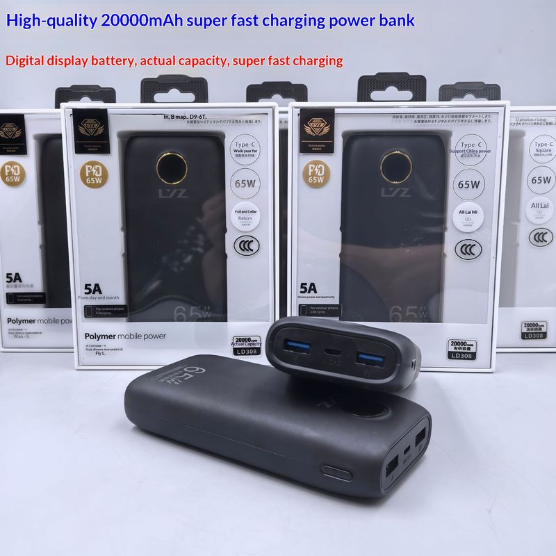 50704555550<=3 High-Quality Real Standard 20000mAh Compact Portable Fast Charging Universal Mobile Power Bank For Business_voghion.com