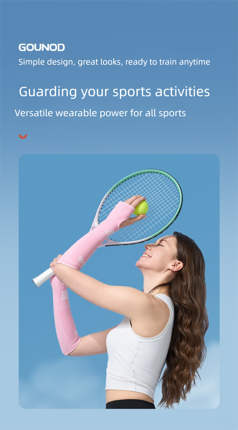 GOUNOD Volleyball Arm Student High School Entrance Exam Sports Compression Universal Underarm Breathable Ellenbogenschutz_voghion.com