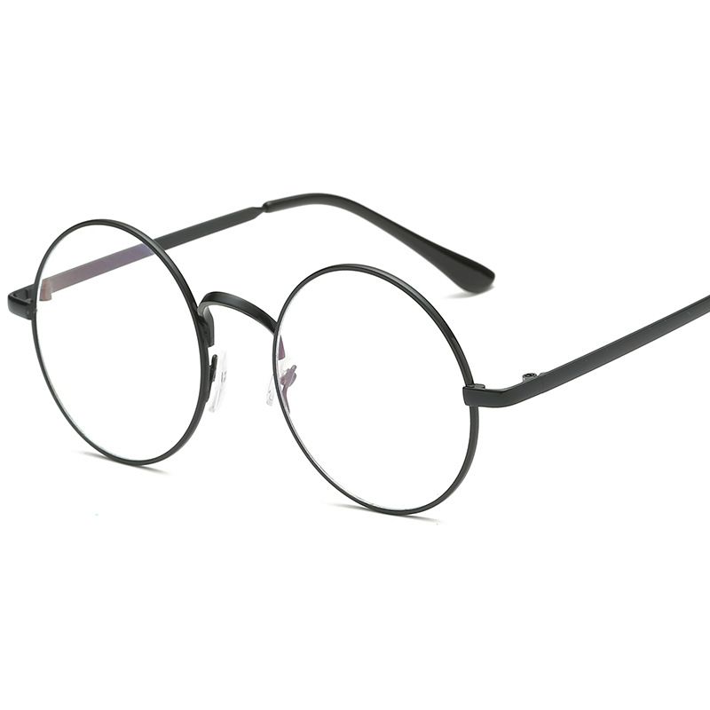 Sinise valguse vastased ümmargused raamiga lamedad läätsed, kiirgusvastased lühinägelikkuse prillid, moodne ja mitmekülgne_voghion.com