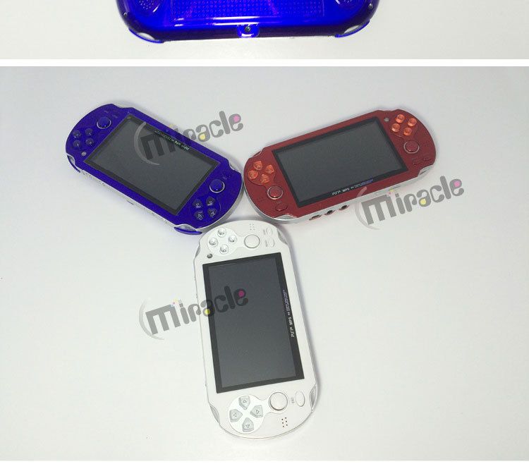 Video Game ConsolesX1 Dual Joystick Handheld Game Console 4.3 Inch X7 Supports PSP GBA FC Red And White Machine Game Console_voghion.com