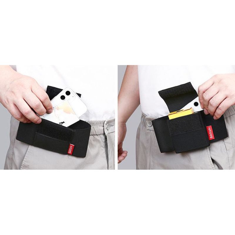 Herren, Gürteltasche zum Aufhängen, Bauarbeiten, horizontale Handyhülle für Laufsport, Unisex_voghion.com