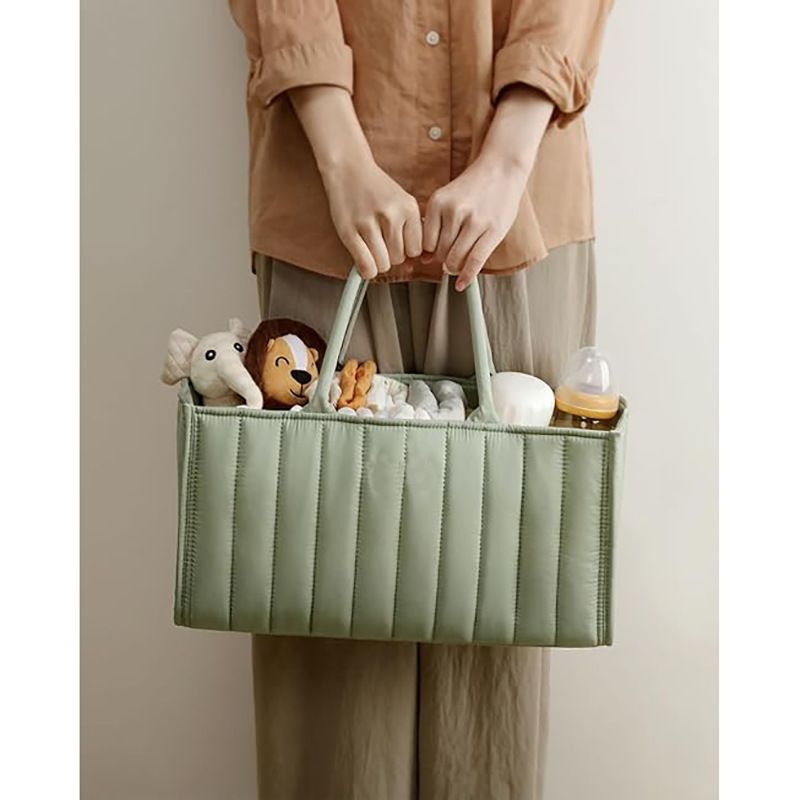 Mother Baby Diaper Storage Diaper Bag Large Capacity Foldable Travel Hanging Bag Phone Bottle Holder Storage Bag Baby Organizer_voghion.com