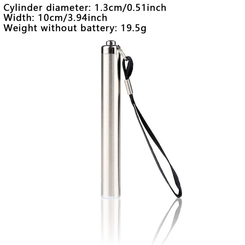 Mini penfërmeg Edelstahl LED Highlight Rees Camping Outdoor Haushalt Portable Taschenlamp_voghion.com