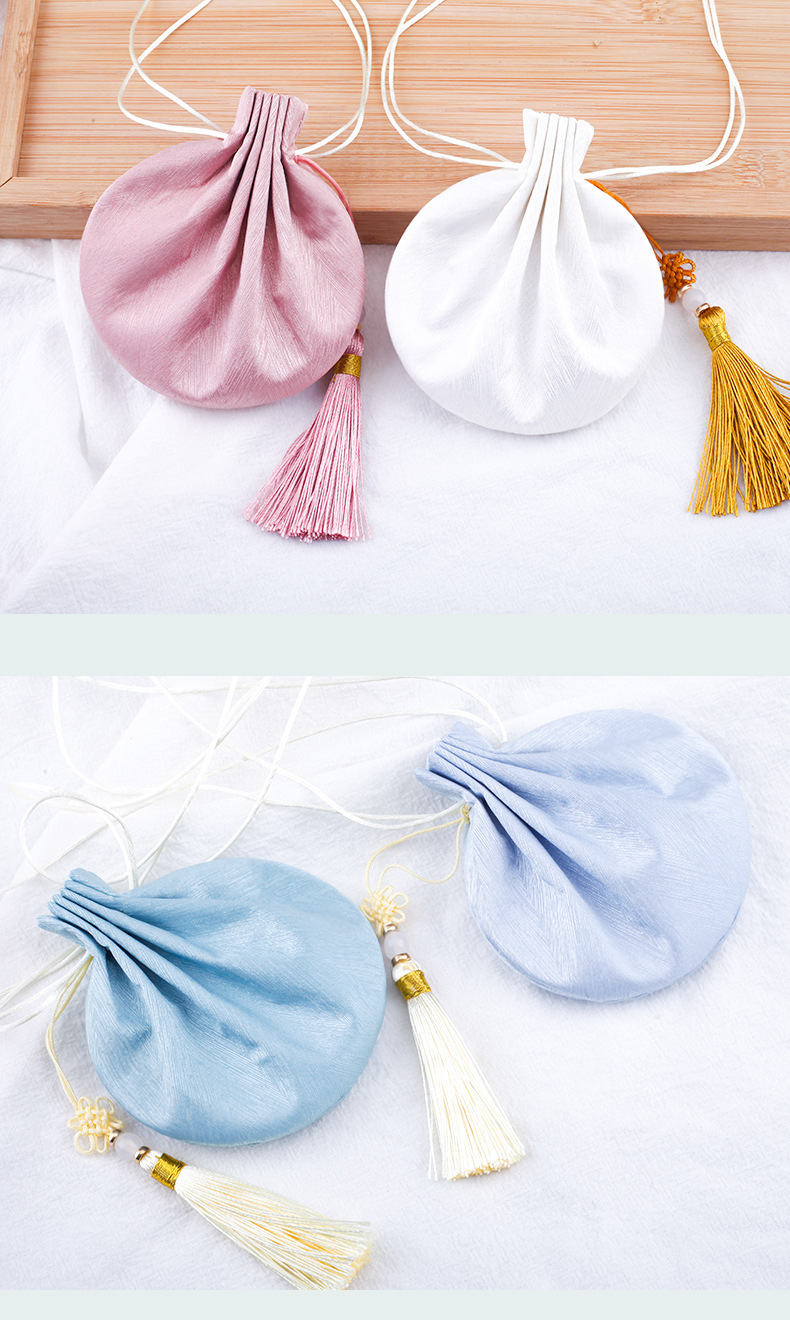 Fragrant Sachet, Handbag, Ancient Style Embroidery, Handmade Empty Bag Pendant, Osmanthus Flavored Women's Jewelry, Lipstick Storage Bag_voghion.com