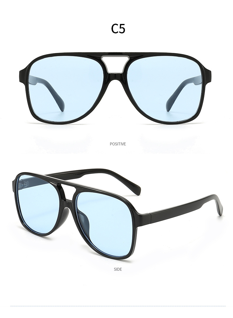 Moodsad suure raamiga päikeseprillid meestele ja naistele, moodsad ja mitmekülgsed päikeseprillid, UV-kindlad päikeseprillid,_voghion.com