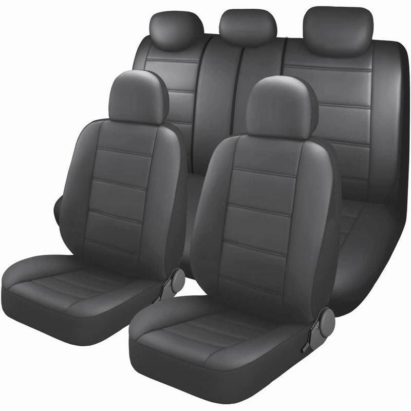 Výbušný potah na autosedačku Kožený materiál Potah na sedadlo pro čtyři roční období_voghion.com