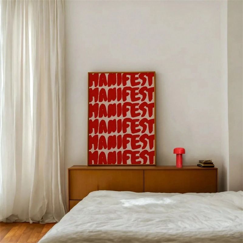 Frameless Poster Core Print Oil Canvas Hanging Decorative Wall Painting_voghion.com