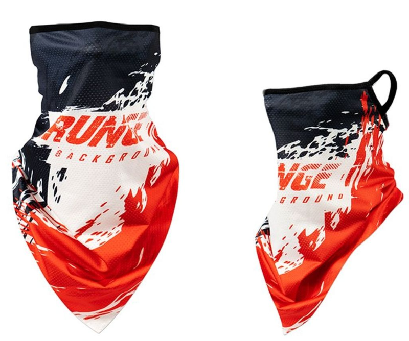 Maschera solare triangolare in seta di ghiaccio, scudo, ciclismo all'aperto, pesca, sciarpa antivento, viso da uomo e da donna_voghion.com