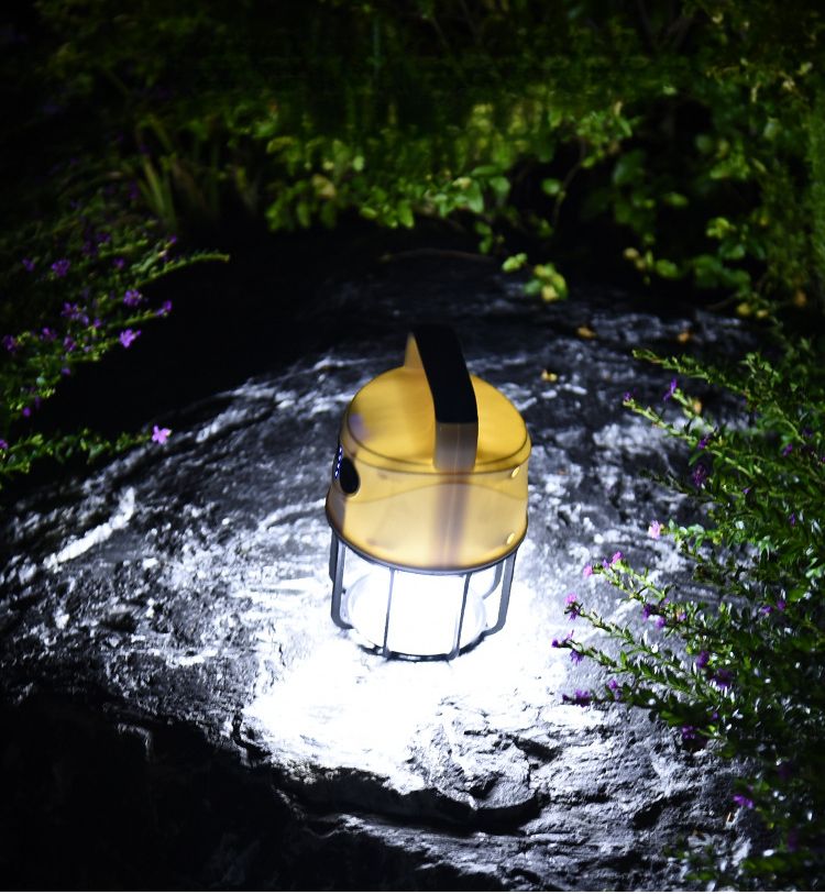 Cross-Border New Multi-Functional Camping USB Rechargeable Dual Source Outdoor Searchlight Stall Light_voghion.com