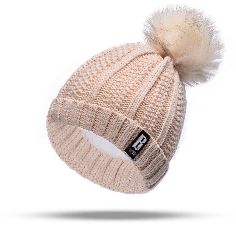 Conjunto de cachecol e gorro de lã tricotada, forrado com fleece, para outono e inverno, unissex, sucesso de vendas no comércio exterior._voghion.com