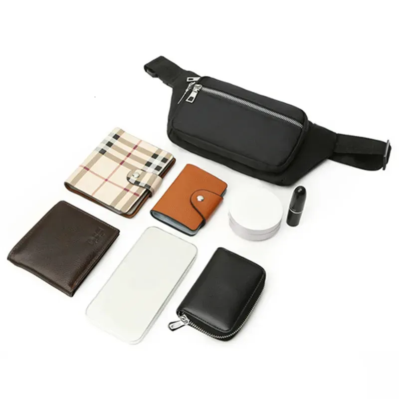 Marsupio in tessuto Oxford 2024 con cerniera, per sport, viaggi, ragazza, tasca per pancia, fianchi, sedere, moda, telefono, marsupio per donna_voghion.com