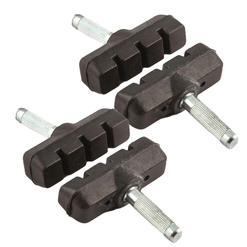 2/4 paar Cantilever FAHRRAD BREMSBELÄGE 55mm Schuhe Bremse System Halterung Threadless Post Blöcke Schuh_voghion.com