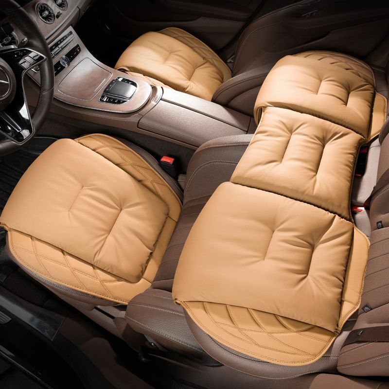 NAPPA Leder Kissen Auto Beine Unterstützung Erweiterung Weiche Abdeckung Für Xpeng /BYD/ Chery/Geely Sitz Schutz Pad_voghion.com