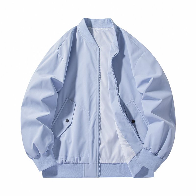 Autumn new casual versatile baseball jacket for both men women, spring and autumn jacket, trendy couple loose fit_voghion.com