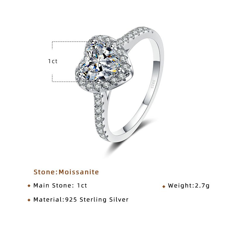 Tancise, anello romantico in moissanite a forma di cuore, colore D, in argento Sterling da 1 carato, da donna, per matrimonio e fidanzamento_voghion.com