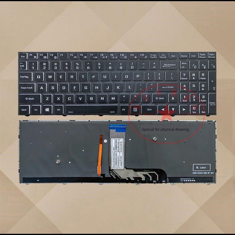 Hasee God of War Z7-TA5NA Z7M-CT7NA/Cu5nb Cnh5s01 Skift Notebook-tastatur_voghion.com