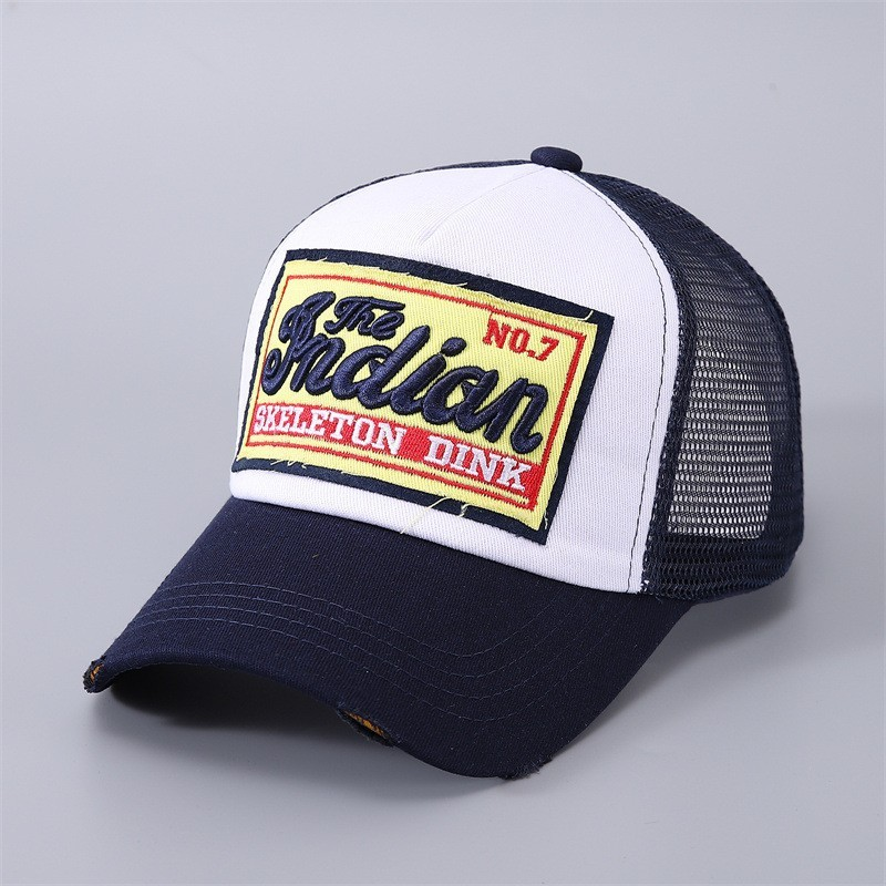 Heren en dames dezelfde ademende stoffen lettercap_voghion.com