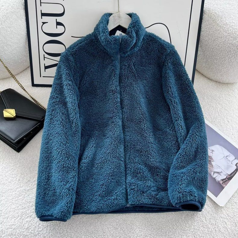 Women's Soft Fleece Zip-Up Hoodie - Cozy Winter Pullover With Pockets, Lightweight & Warm, Loose Fit Casual Outerwear (Multiple Colors)_voghion.com