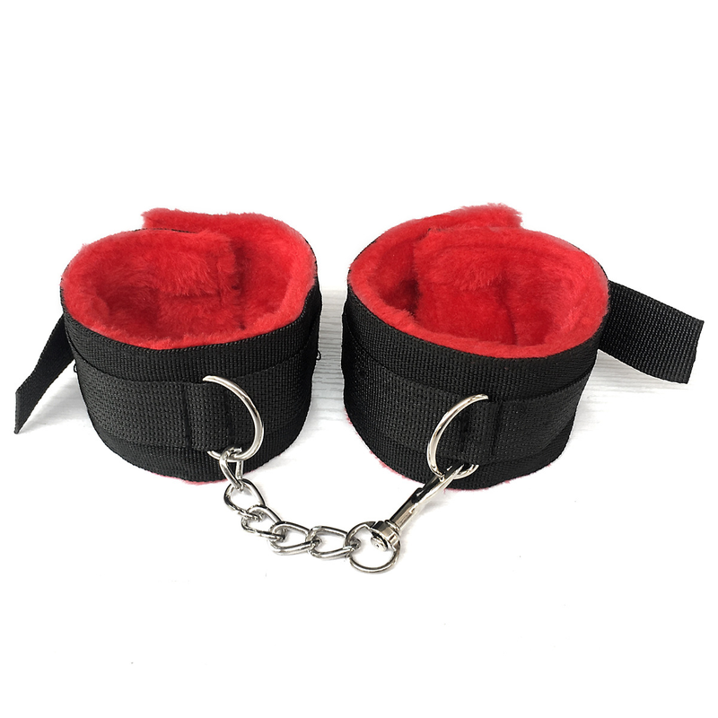 Set de bondage SM: kit de 10 cintas con dados sensuales (suave y divertido)_voghion.com